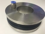 EPDM inflatable seal in stainless machined housing