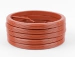Inflatable seals Red Iron Oxide