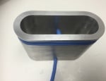 Silicone Infltable seal in Aluminium Leak test housing